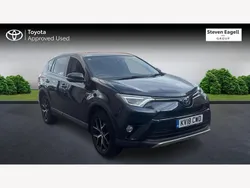 Blue Used 2018 Toyota RAV4 Hybrid Design SUV | £21,009 (Good price)
