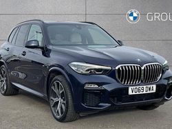 Blue Used 2019 BMW X5 M Sport SUV | £34,750 (Fair price)