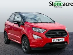 Red Used 2020 Ford Ecosport ST-Line SUV | £10,473 (Fair price)