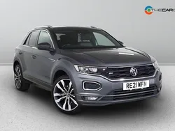 Grey Used 2021 VW T-Roc R-line SUV | £21,775 (Good price)