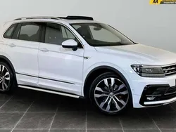 White Used 2019 VW Tiguan R-line SUV | £19,595 (Good price)