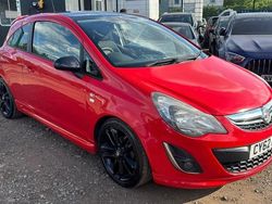 Red Used 2012 Vauxhall Corsa Edition Hatchback | £1,950 (Fair price)