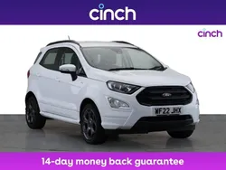 White Used 2022 Ford Ecosport ST-Line SUV | £13,519 (Fair price)