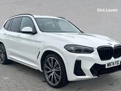 White Used 2024 BMW X3 M Sport SUV | £46,950 (Expensive)