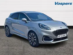 Silver Used 2022 Ford Puma ST-Line SUV | £17,390 (Fair price)