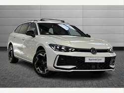 White Used 2025 VW Passat R-line Estate | £35,495