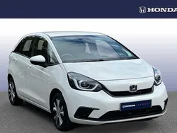 White Used 2020 Honda Jazz Hybrid Hatchback | £14,767 (Fair price)