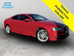 Red Used 2014 Audi A5 S-Line Coupe | £6,195 (Super price)