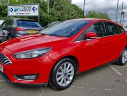 Red Used 2018 Ford Focus Titanium Hatchback | £7,295 (Super price)
