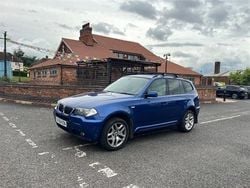 Blue Used 2008 BMW X3 M Sport SUV | £4,390 (Fair price)