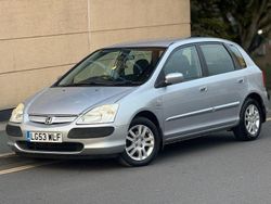 Silver Used 2003 Honda Civic Hatchback | £2,495 (Fair price)