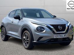 Silver Used 2024 Nissan Juke N-Connecta SUV | £17,159 (Fair price)