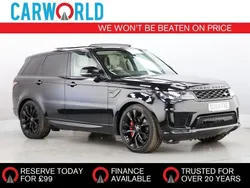 Black Used 2019 Land Rover Range Rover Sport SUV | £29,673 (A bit pricey)