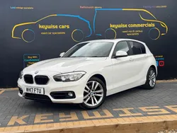White Used 2017 BMW 118 Sport Line Hatchback | £13,290 (Fair price)
