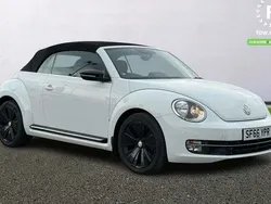 White Used 2016 VW Beetle Sportline Cabriolet | £12,899 (Fair price)