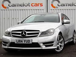 Silver Used 2014 Mercedes C220 Sport Edition Coupe | £7,990 (Good price)