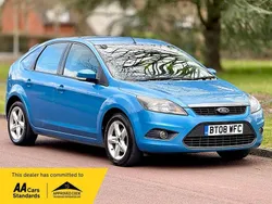 Blue Used 2008 Ford Focus Zetec Hatchback | £2,795 (Fair price)