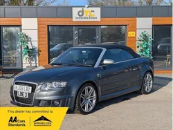 Grey Used 2008 Audi RS4 Performance Cabriolet | £15,995