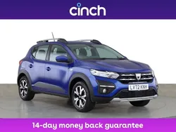 Blue Used 2022 Dacia Sandero Prestige Hatchback | £12,899 (A bit pricey)