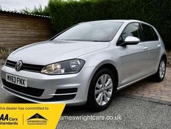 Silver Used 2013 VW Golf VII SE Hatchback | £4,721 (Fair price)