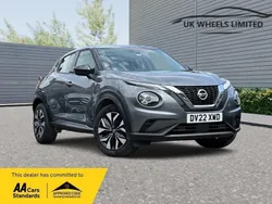 Grey Used 2022 Nissan Juke Acenta SUV | £12,490 (Fair price)