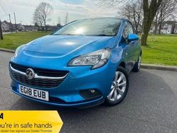 Blue Used 2018 Vauxhall Corsa Hatchback | £5,495 (Fair price)