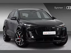 Black New 2025 Audi Q6 e-tron Performance SUV | £60,000 (Super price)