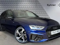 Blue Used 2024 Audi A4 Black Edition Estate | £33,000 (Expensive)