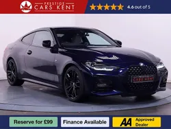 Blue Used 2021 BMW 420 M Sport Coupe | £27,899 (Expensive)