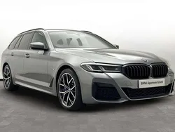 Grey Used 2024 BMW 530e M Sport Estate | £38,000 (Expensive)