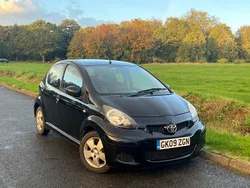 Black Used 2009 Toyota Aygo Hatchback | £3,995 (Fair price)