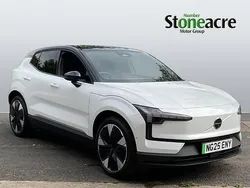 White New 2025 Volvo EX30 Ultra SUV | £34,995 (Super price)