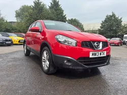 Red Used 2013 Nissan Qashqai +2 Acenta SUV | £2,495 (A bit pricey)