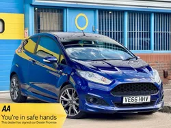 Blue Used 2016 Ford Fiesta ST-Line Hatchback | £4,499 (Fair price)