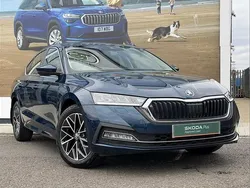 Petrol blue metallic Used 2023 Skoda Octavia SE L Hatchback | £18,740 (Fair price)
