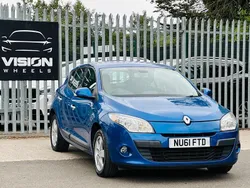 Blue Used 2011 Renault Mégane III Dynamique Hatchback | £1,995 (Good price)