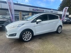 White Used 2016 Ford Fiesta Titanium Hatchback | £7,995 (A bit pricey)