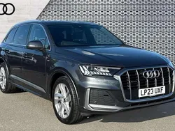 Grey Used 2023 Audi Q7 S-Line SUV | £46,997 (A bit pricey)