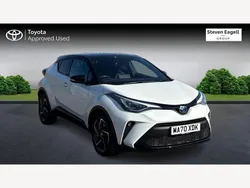 White Used 2020 Toyota C-HR SUV | £19,820 (Fair price)