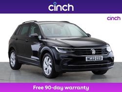 Black Used 2022 VW Tiguan Life SUV | £18,099 (Fair price)