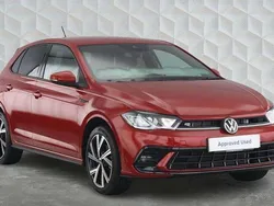 Red Used 2023 VW Polo R-line Hatchback | £20,900 (Fair price)