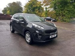 Black Used 2017 Kia Sportage 2 SUV | £7,495 (Good price)