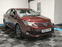 Red Used 2013 Toyota Avensis Sedan | £8,295 (Expensive)