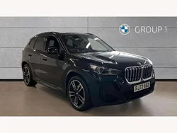 Black sapphire metallic paint Used 2022 BMW X1 M Sport SUV | £32,450