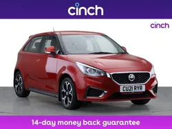 Red Used 2021 MG MG3 Exclusive Hatchback | £9,999 (Fair price)