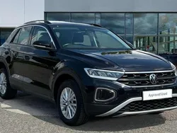Black Used 2022 VW T-Roc Life SUV | £19,786 (Fair price)