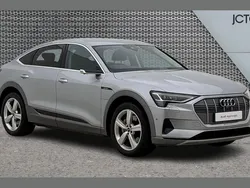 Silver Used 2022 Audi e-tron Sportback Advanced SUV | £24,006 (Super price)