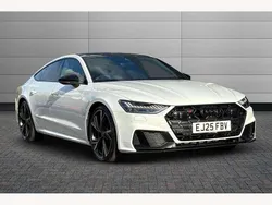 White Used 2025 Audi S7 Black Edition Hatchback | £66,350