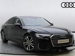 Black Used 2022 Audi A6 S-Line Sedan | £26,990 (Fair price)