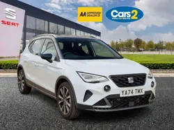 White Used 2025 Seat Arona FR SUV | £20,750 (Expensive)